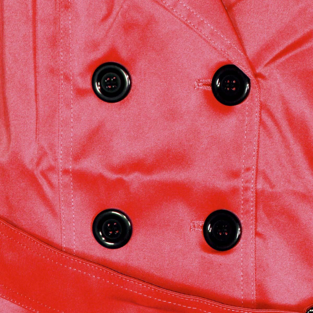 Gabardina Philosophy con cinturón para mujer talla mediana