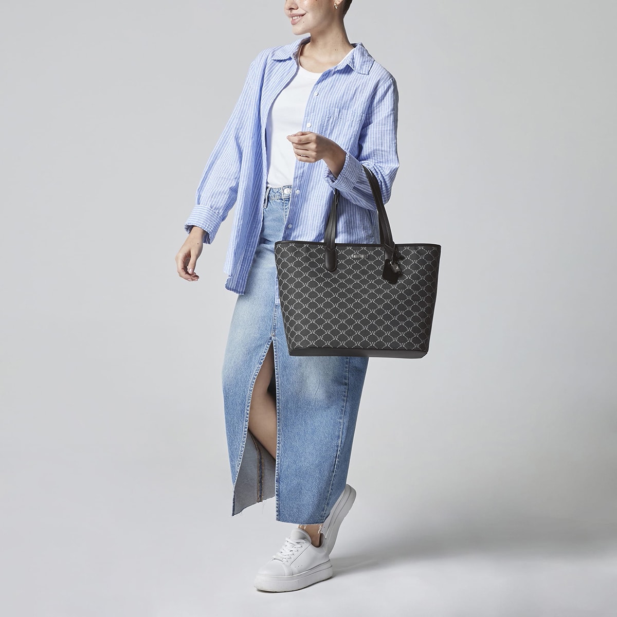 Bolsa Tote Westies Blanco/Negro para Mujer