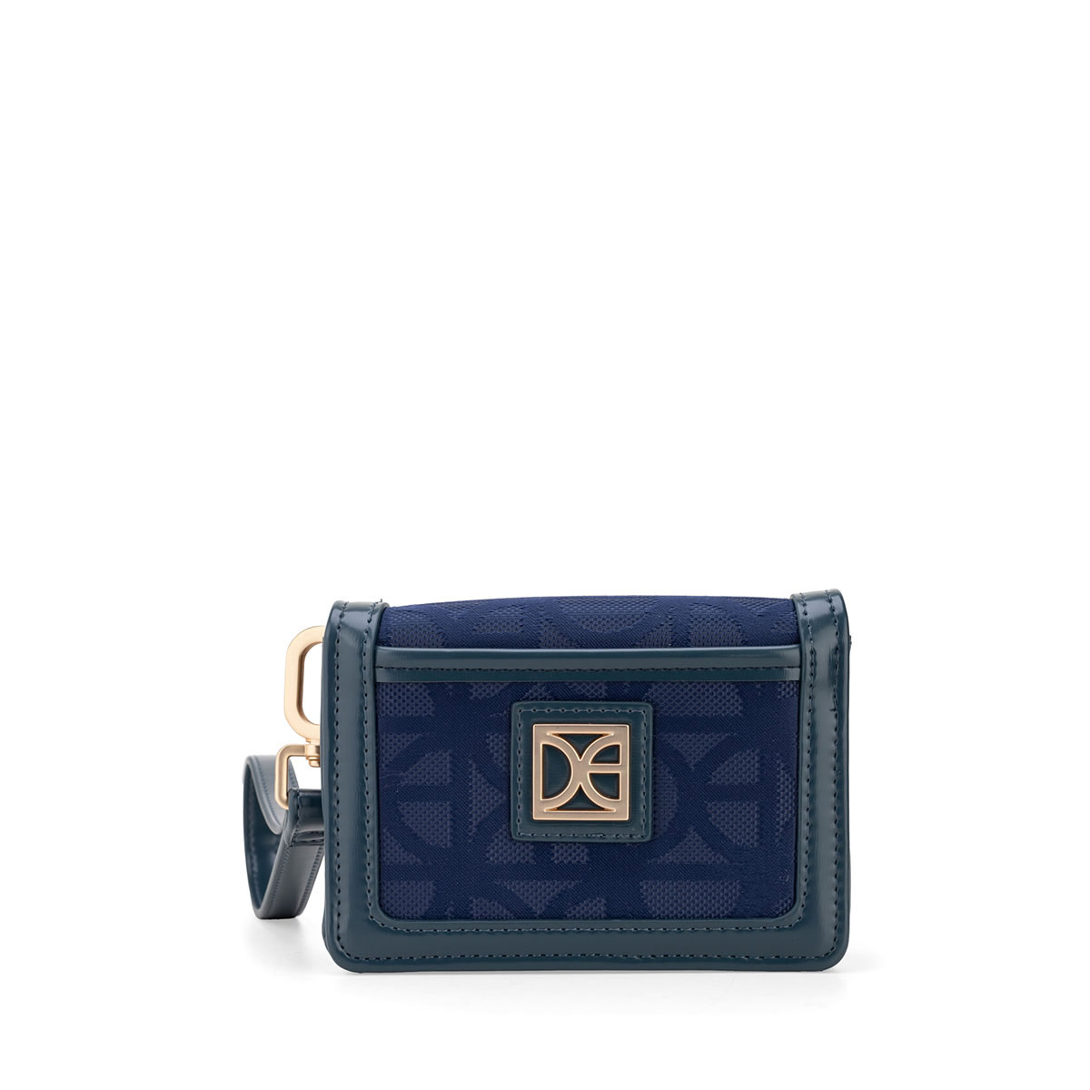Billetera Flap Cloe Color Marino para Mujer