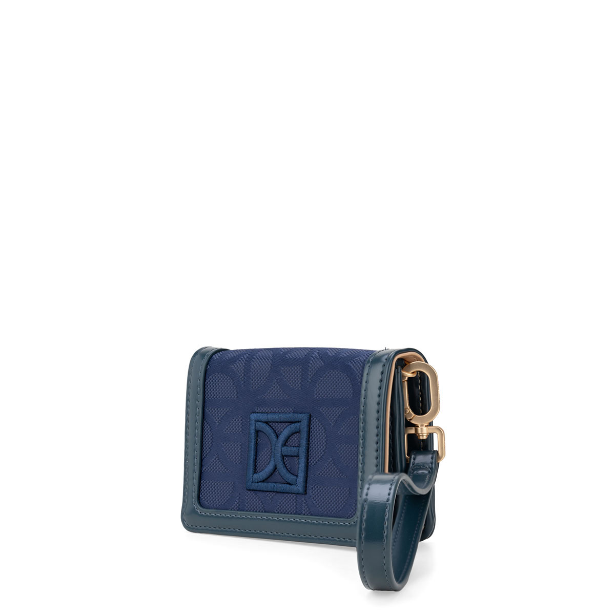 Billetera Flap Cloe Color Marino para Mujer
