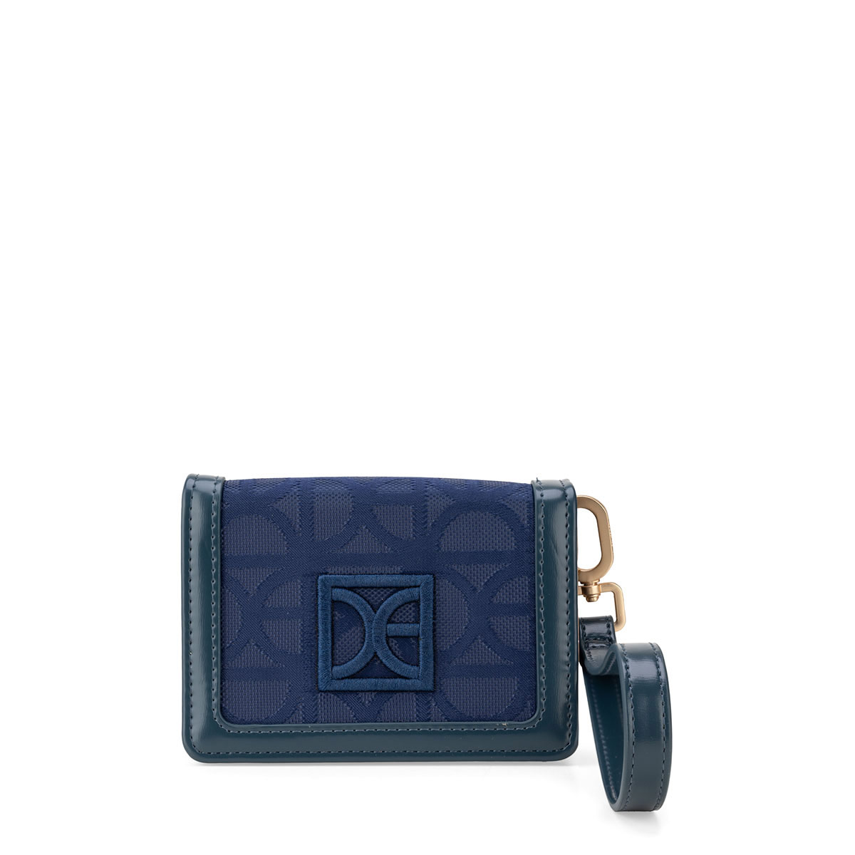 Billetera Flap Cloe Color Marino para Mujer