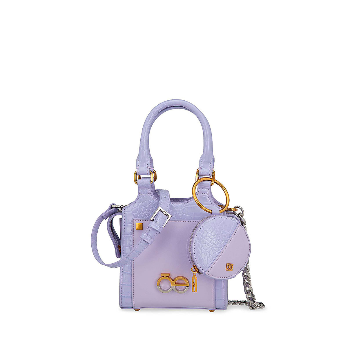 Bolso Satchel Cloe Color Lila para Mujer