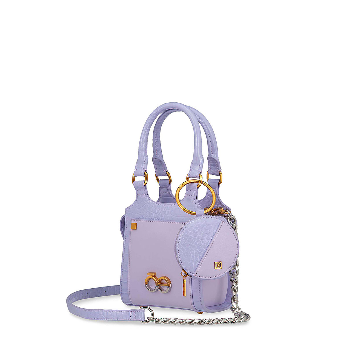 Bolso Satchel Cloe Color Lila para Mujer