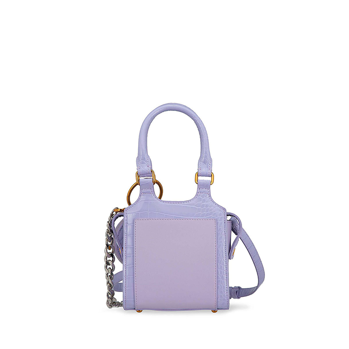 Bolso Satchel Cloe Color Lila para Mujer