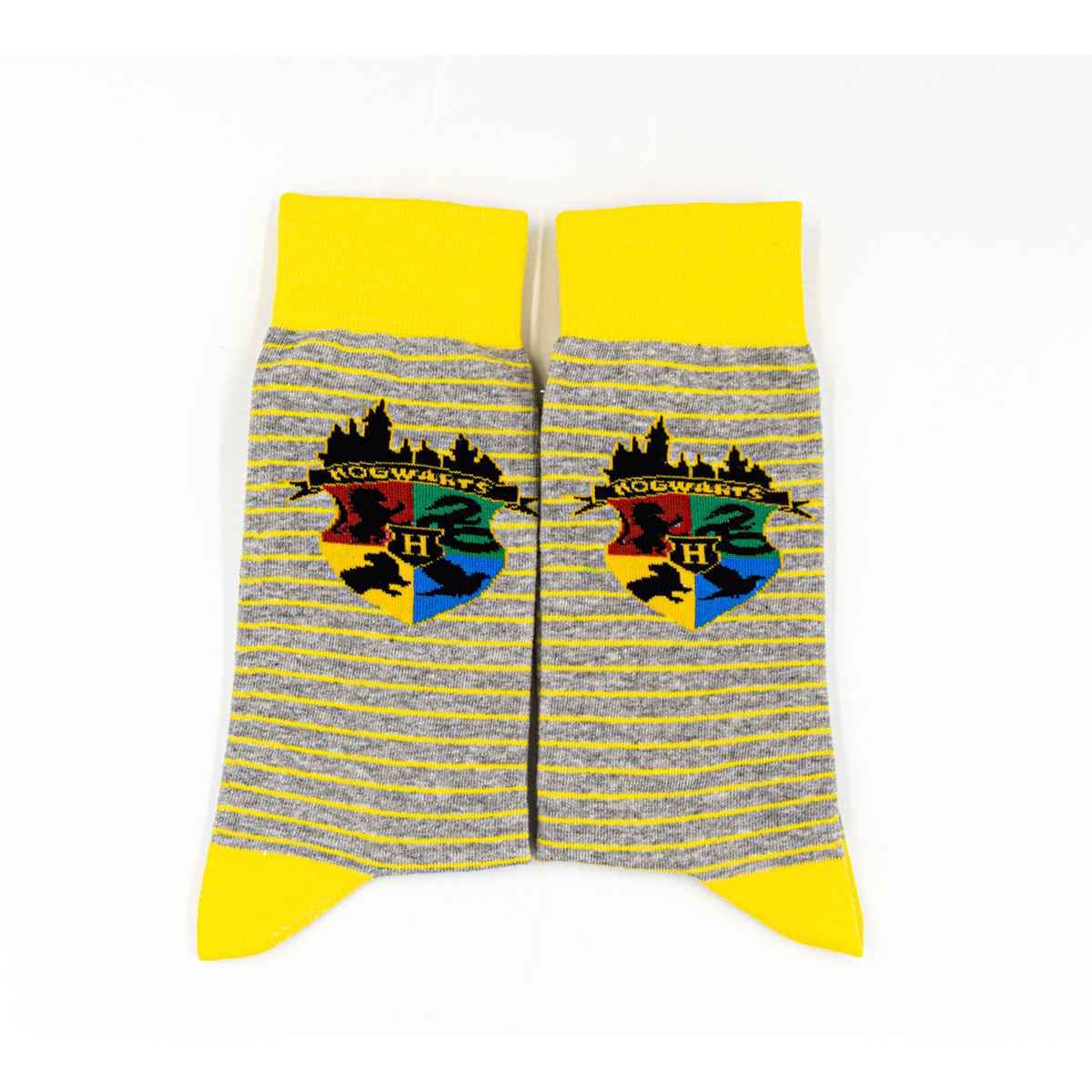 Calcetín Harry Potter Ho Rayas Gris para Hombre