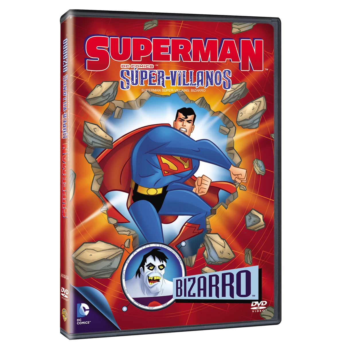 DVD Superman Super Villanos&#58; Bizarro