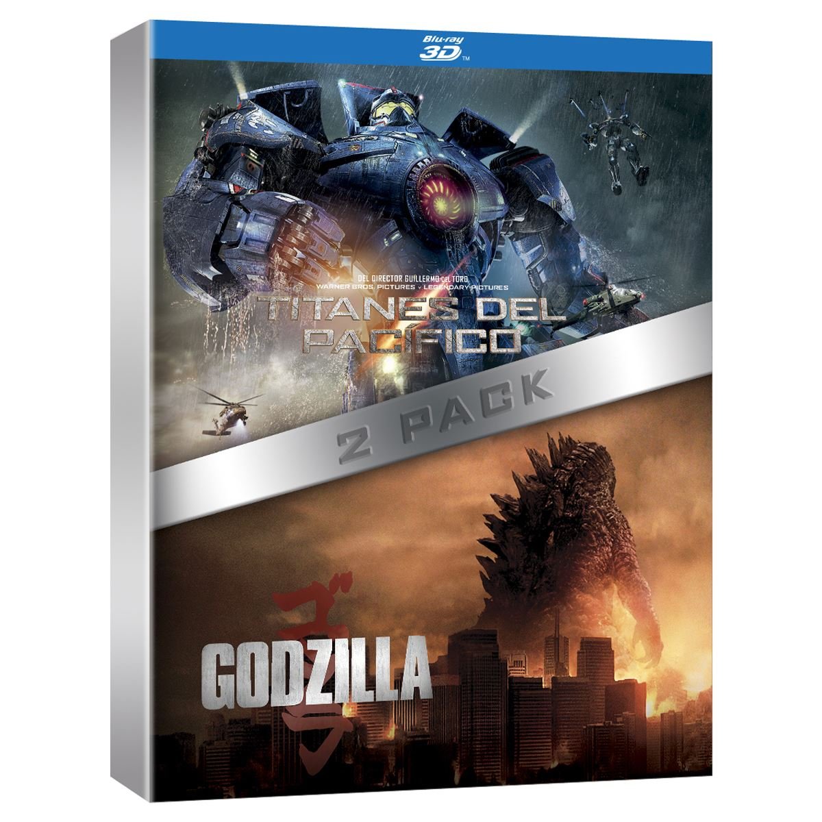 3D&#47;DVD&#47;BR&#47;PK Godzilla &#47; Titanes Del Pacífico
