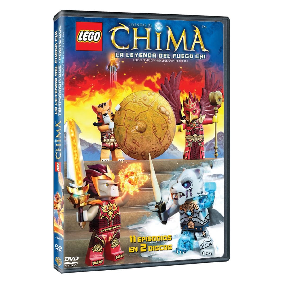 DVD Lego&#58; Leyendas De Chima&#58; Temporada 2&#44; Parte 2&#58; "La Leyenda del Fuego Chi"