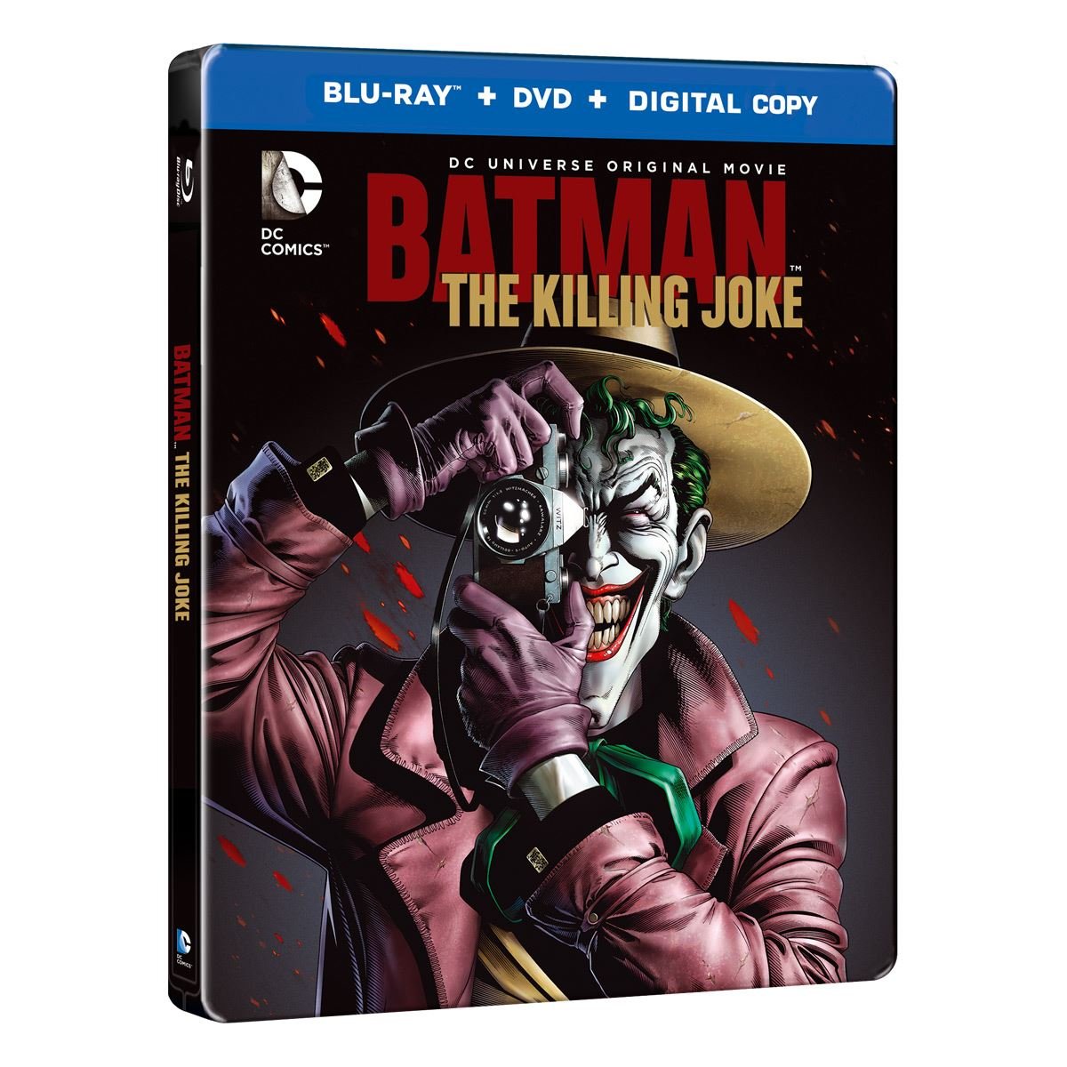 Steelbook Batman The Killing Joke Bluray + DVD