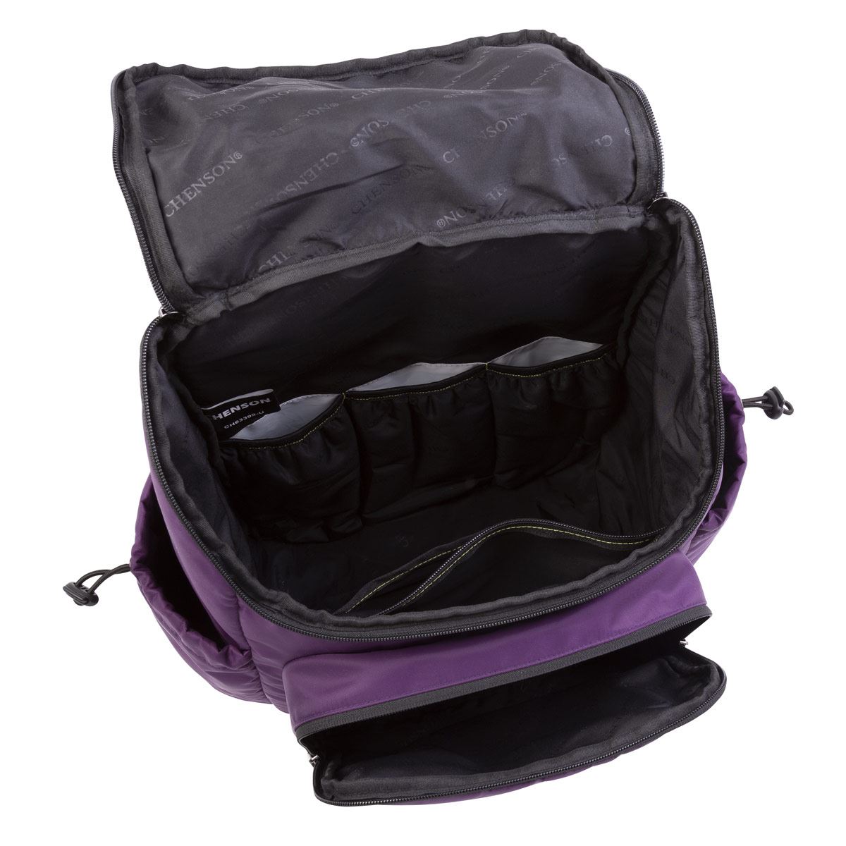 Pañalera back pack Chenson morada