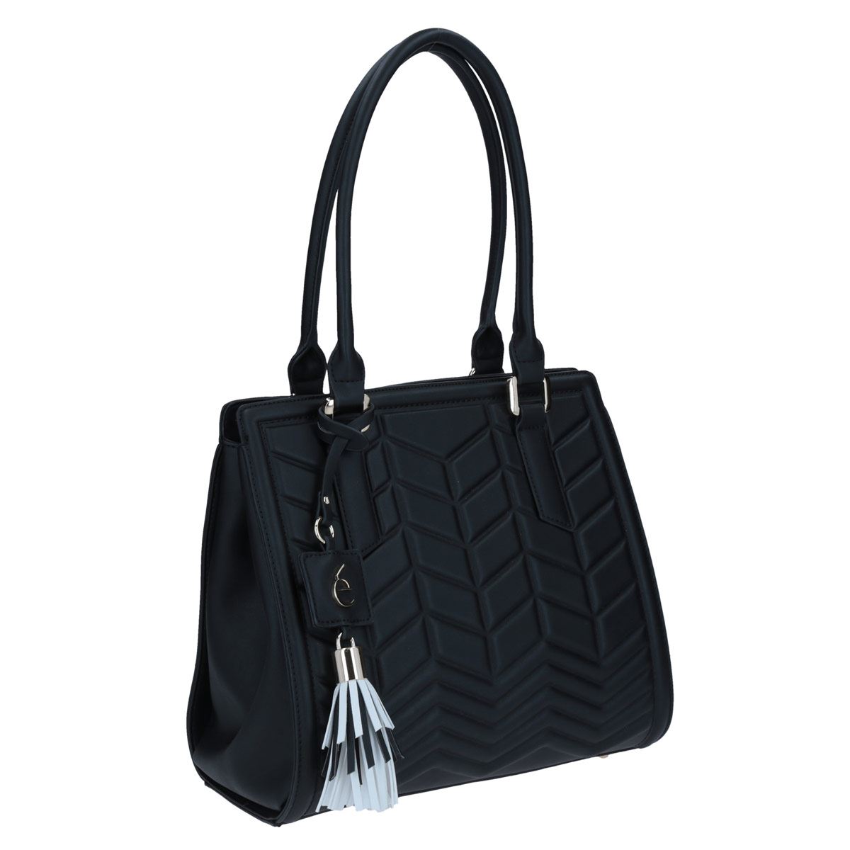Bolso Tote Dama Color Negro Gorétt