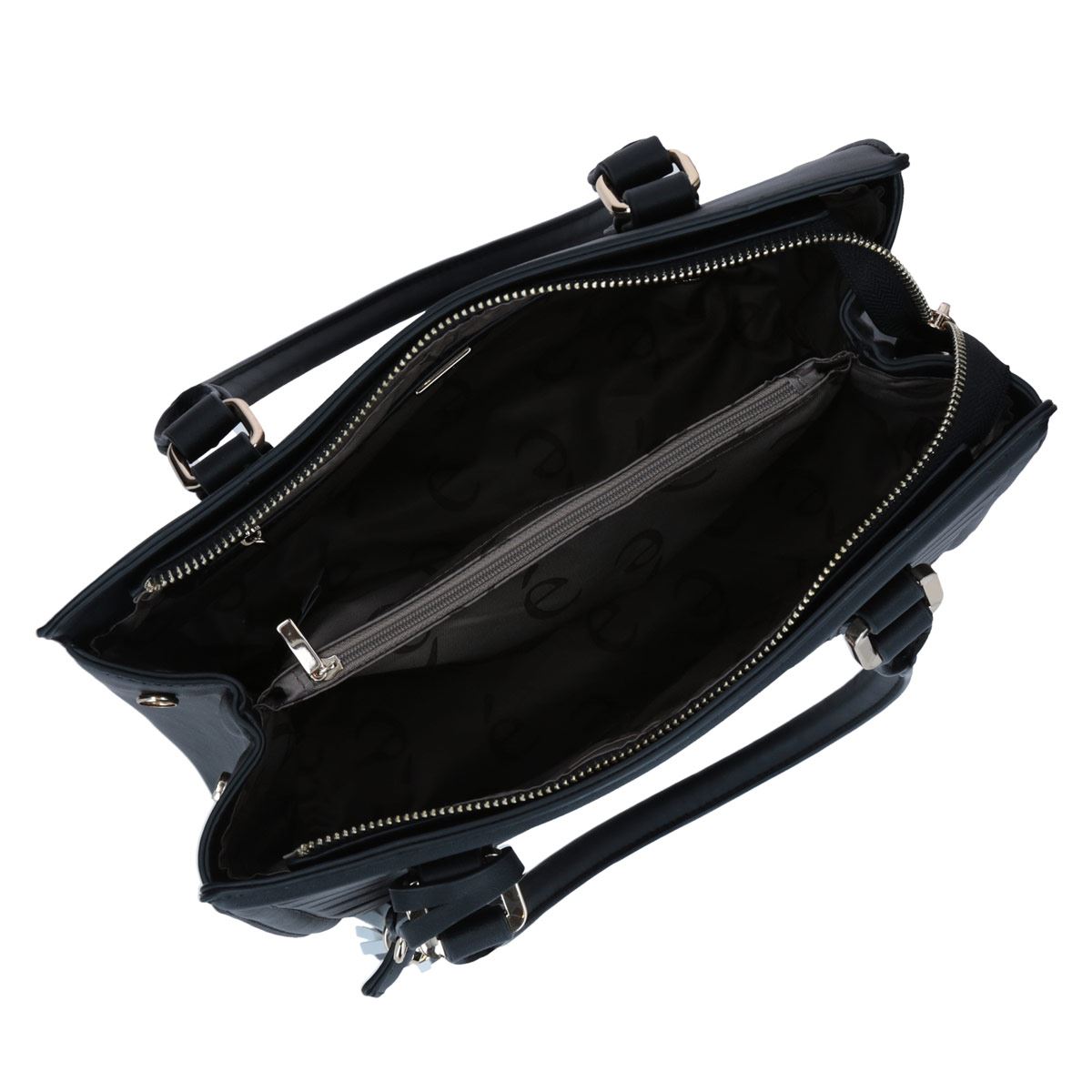 Bolso Tote Dama Color Negro Gorétt