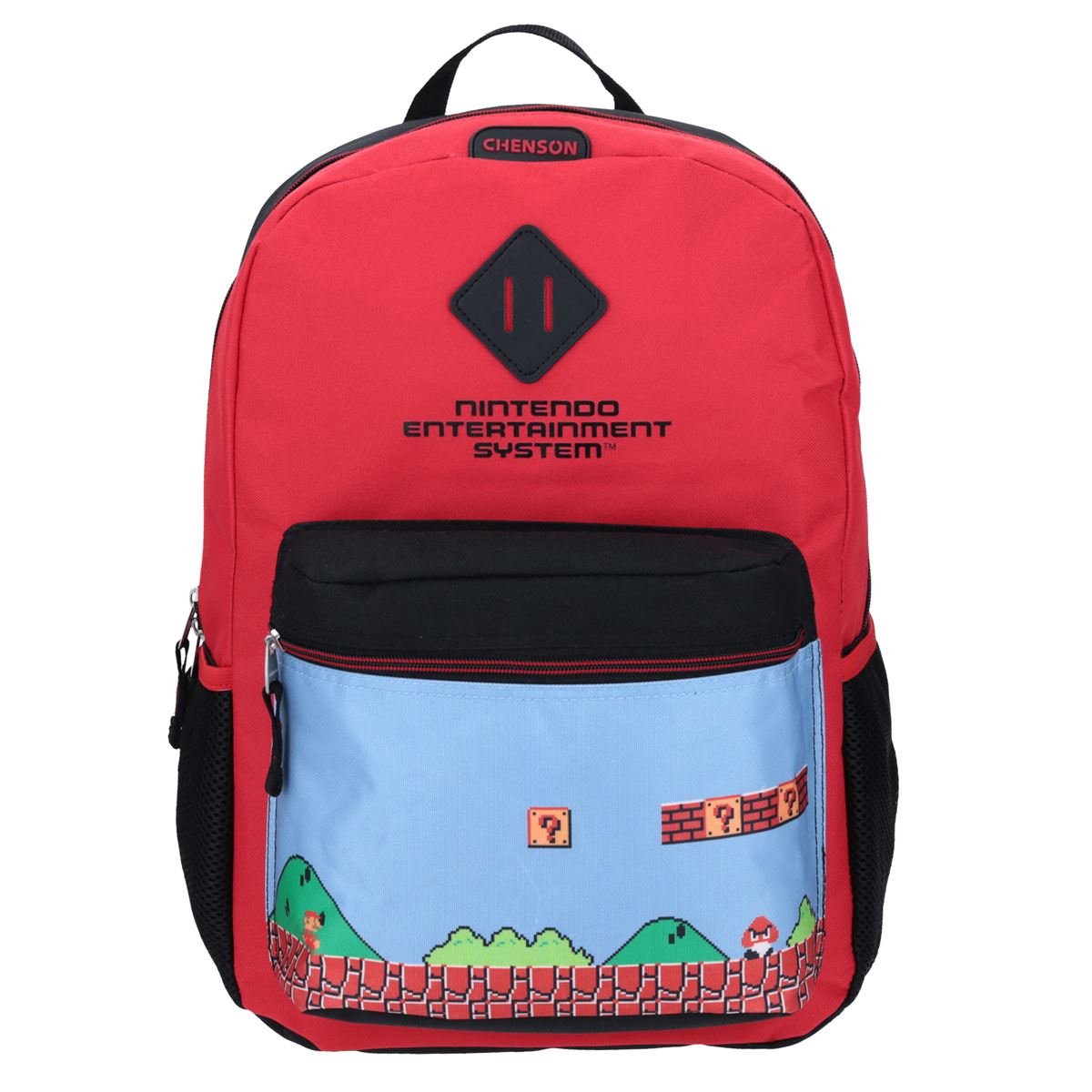 Mochila Grande Mario Bros Rojo Chenson Mb63653-R