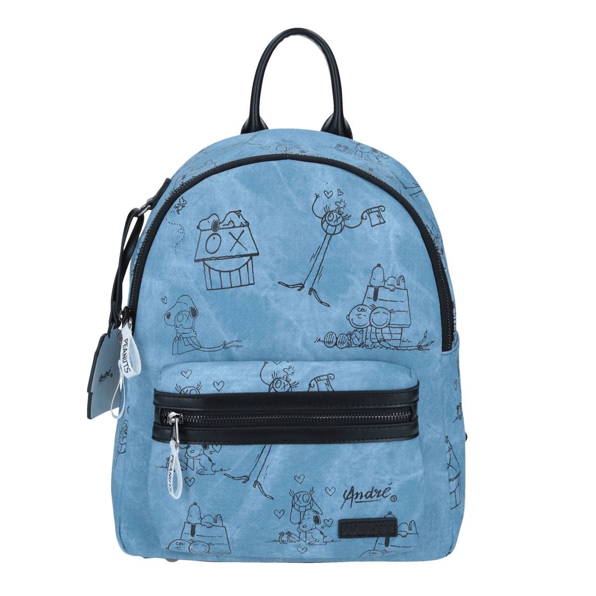Backpack Snoopy azul