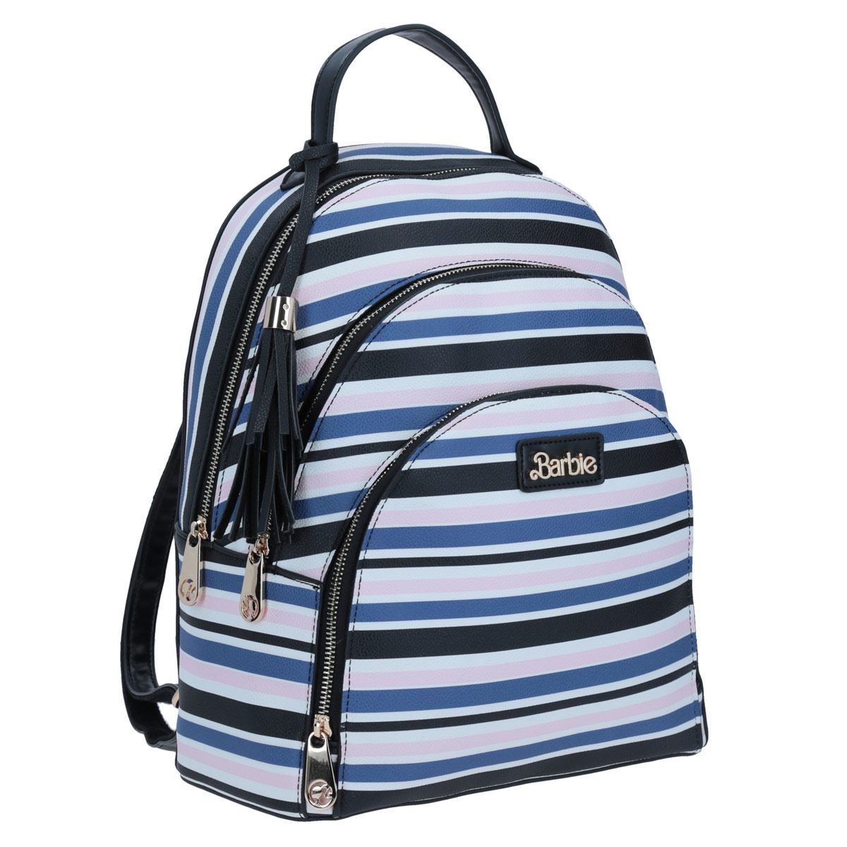 Mochila de rayas azules Barbie