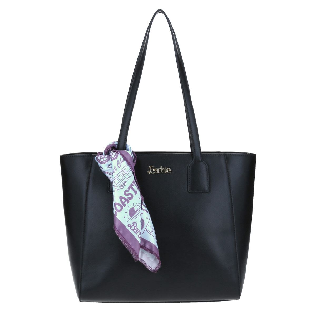 Bolso De Dama Barbie X Gorett Tote Color Negro Modelo BR22023-3