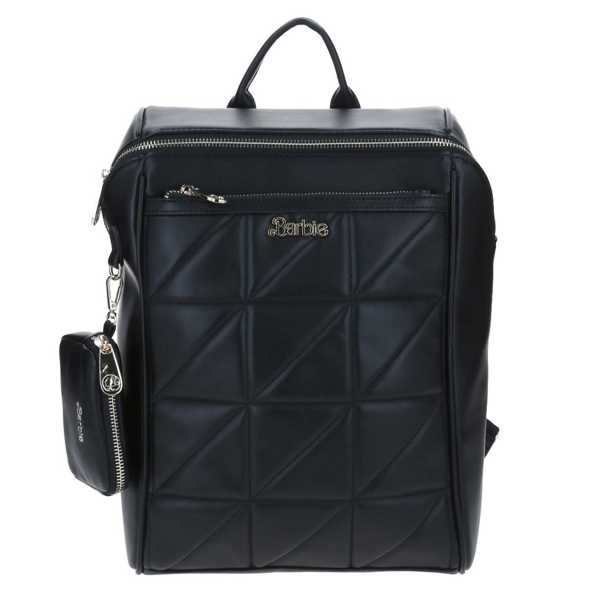 Mochila De Dama Barbie X Gorett Backpack Grande Color Negro Modelo BR22073-3
