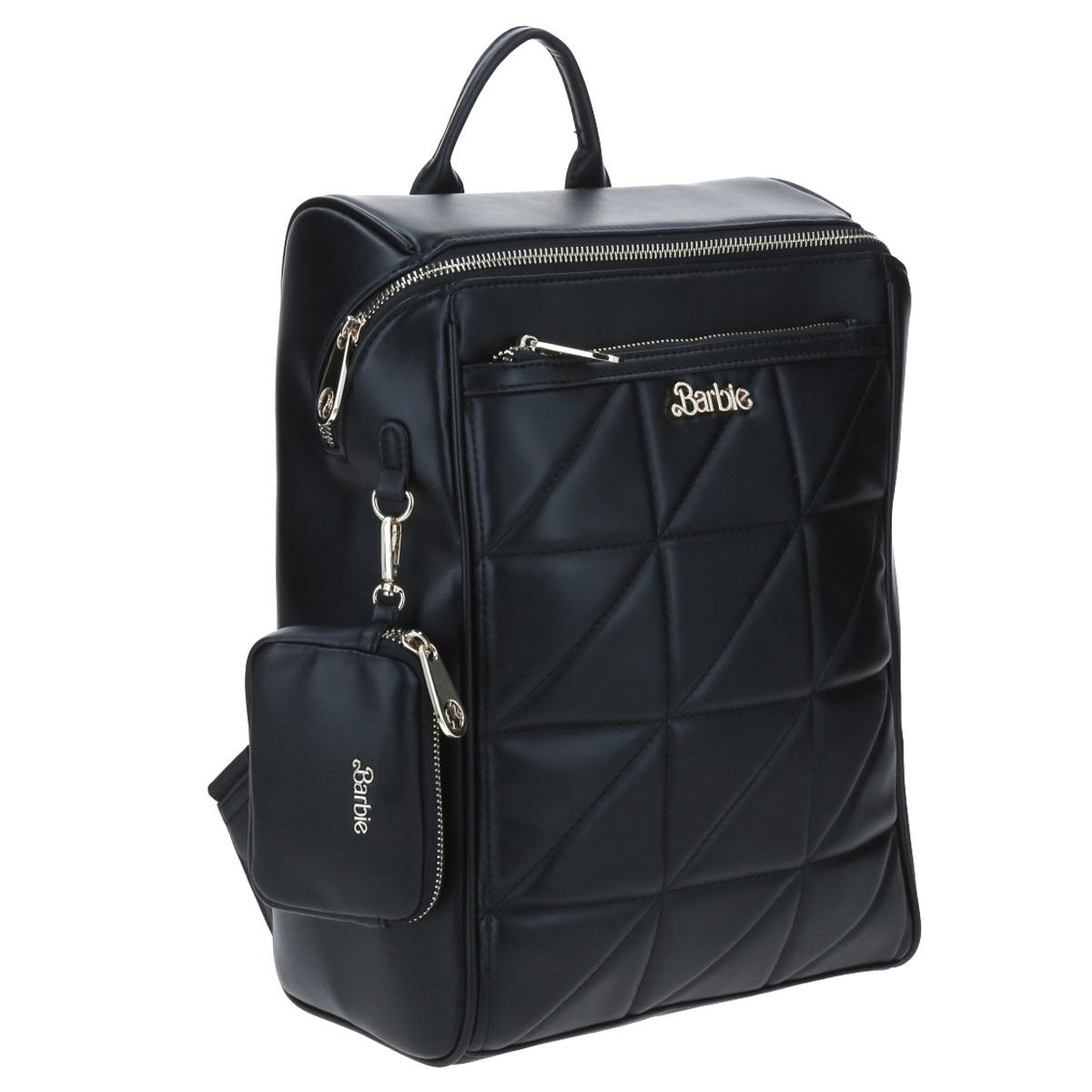 Mochila De Dama Barbie X Gorett Backpack Grande Color Negro Modelo BR22073-3