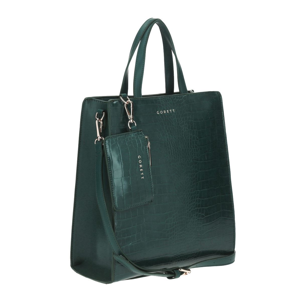 Bolso de Dama Gorett Tote Color Verde Modelo GF22104-G
