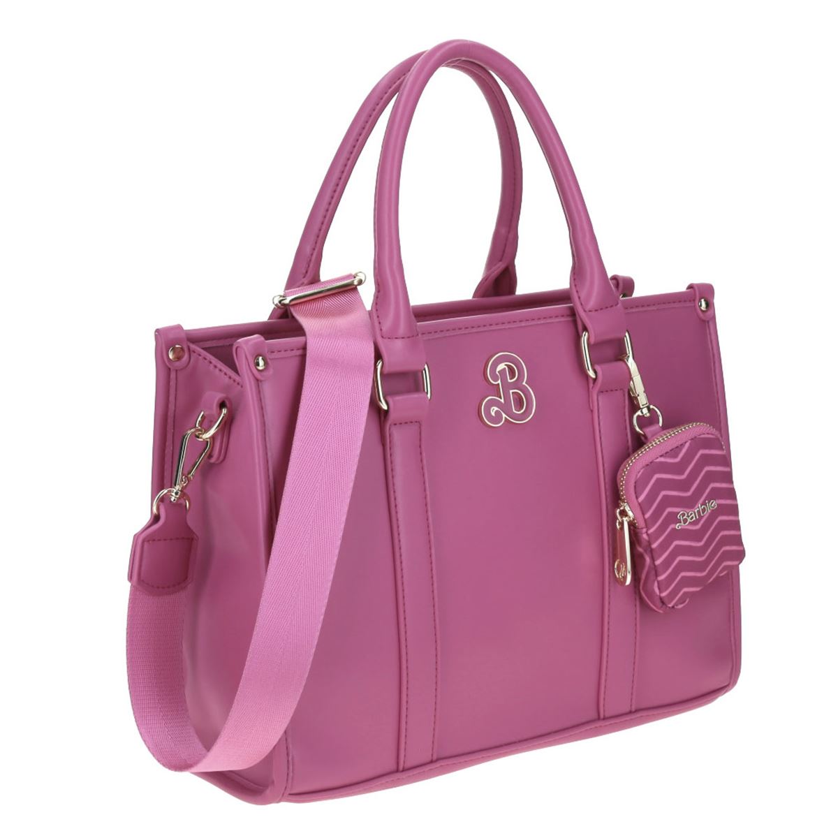 Bolso De Dama Barbie X Gorett Tote Color Rosa Modelo BR23047-P