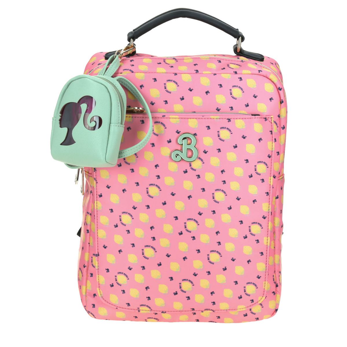 Mochila De Dama Barbie X Gorett Backpack Mediano Color Rosa Modelo