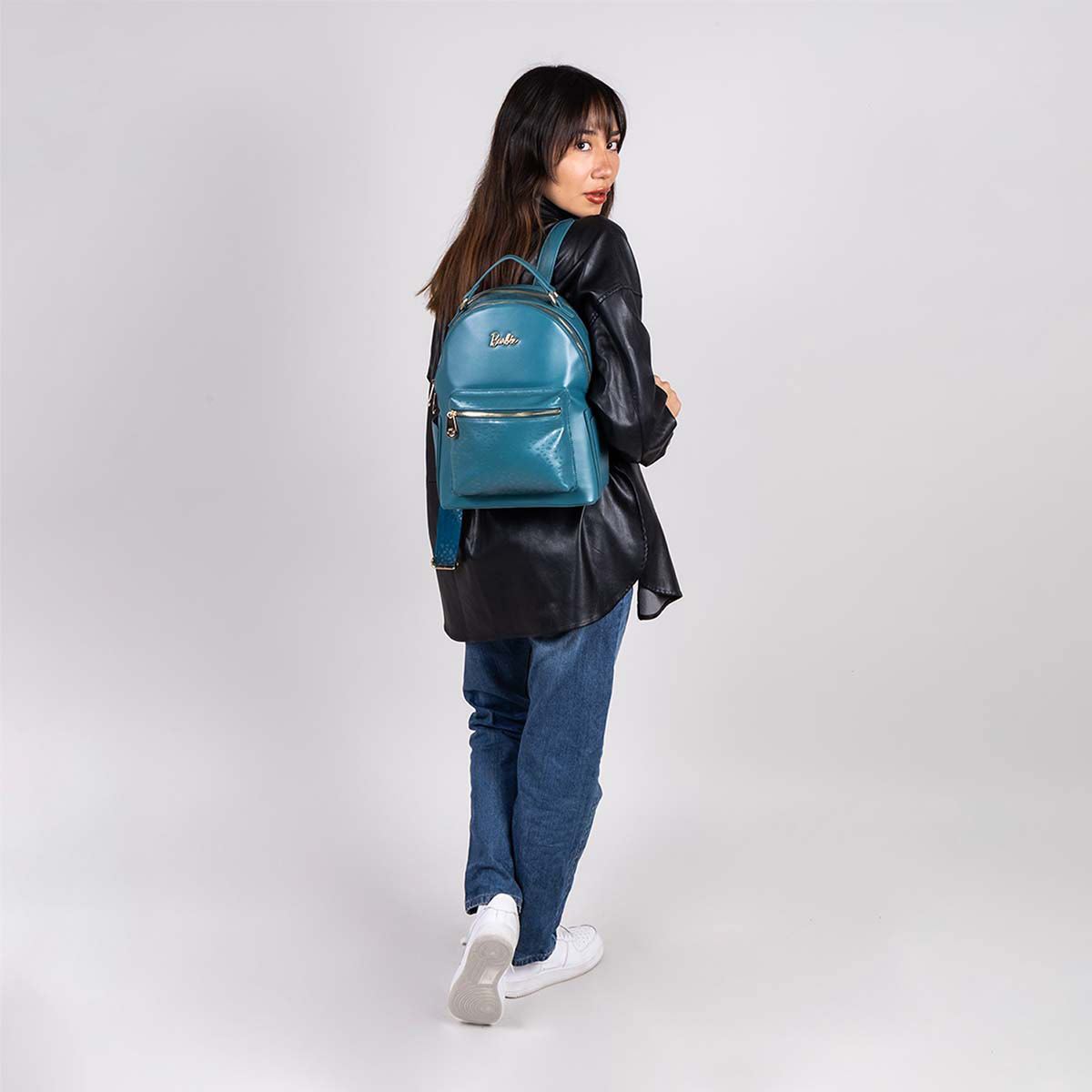 Mochila Barbie X Gorett Para Mujer Backpack Color Azul Para Mujer