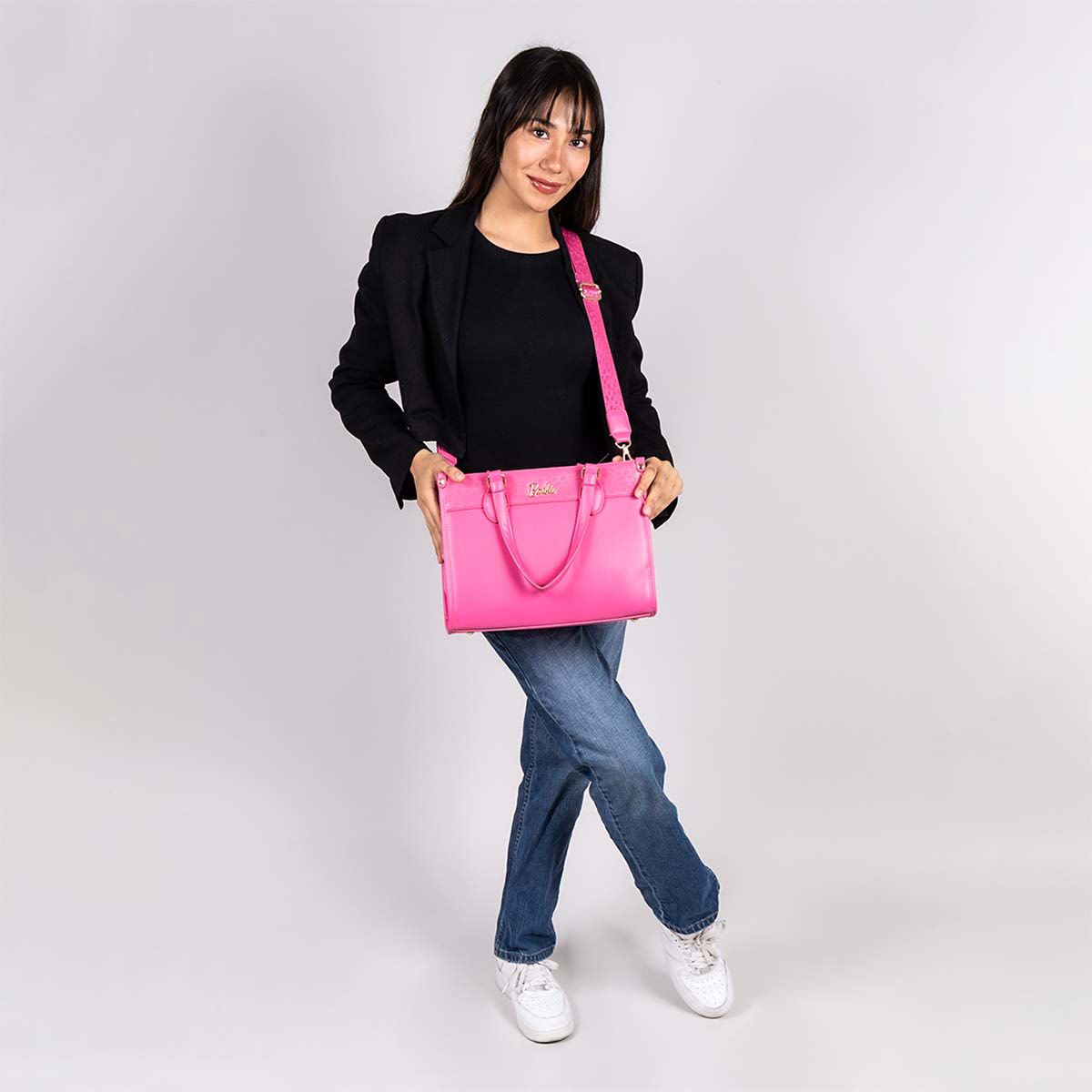Bolso Barbie X Gorett Para Mujer Tote Color Rosa Para Mujer