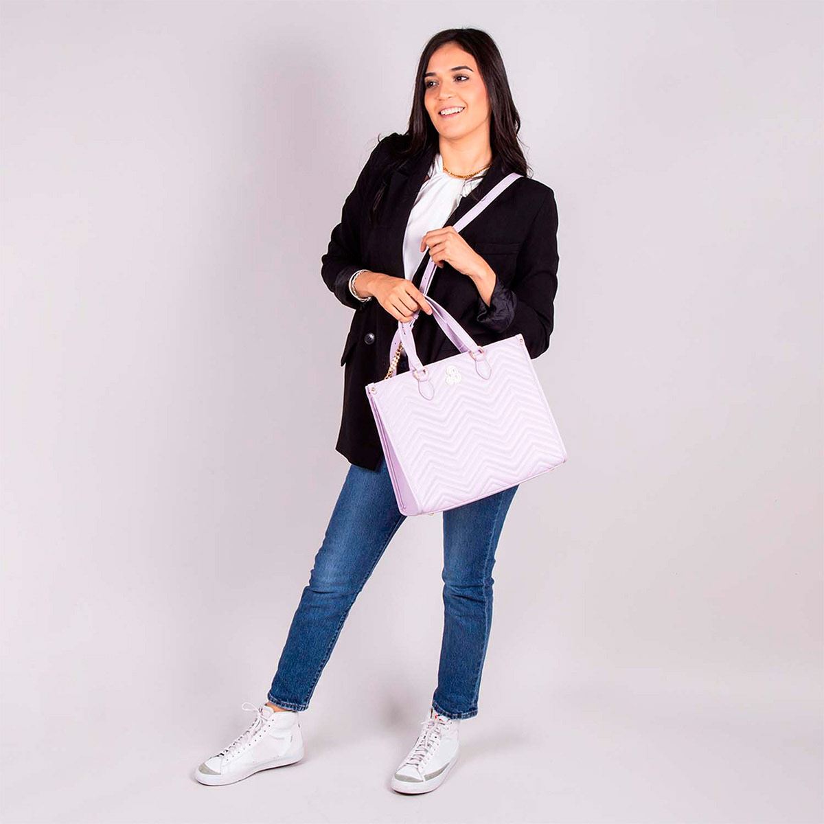 Bolso Barbie x Gorett Tote Color Lila Para Mujer