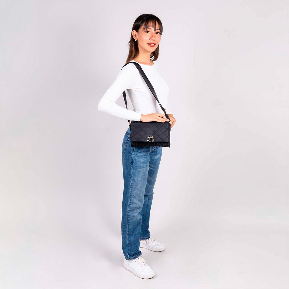 Bolso Crossbody color Negro para Mujer Barbie X Gorett