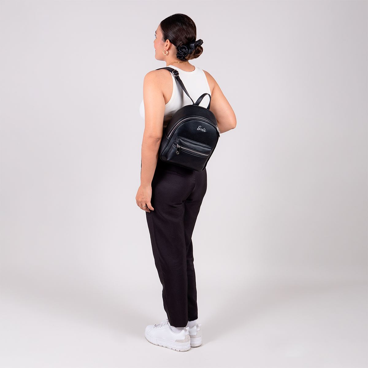 Mochila Barbie by Gorett Negra para Mujer