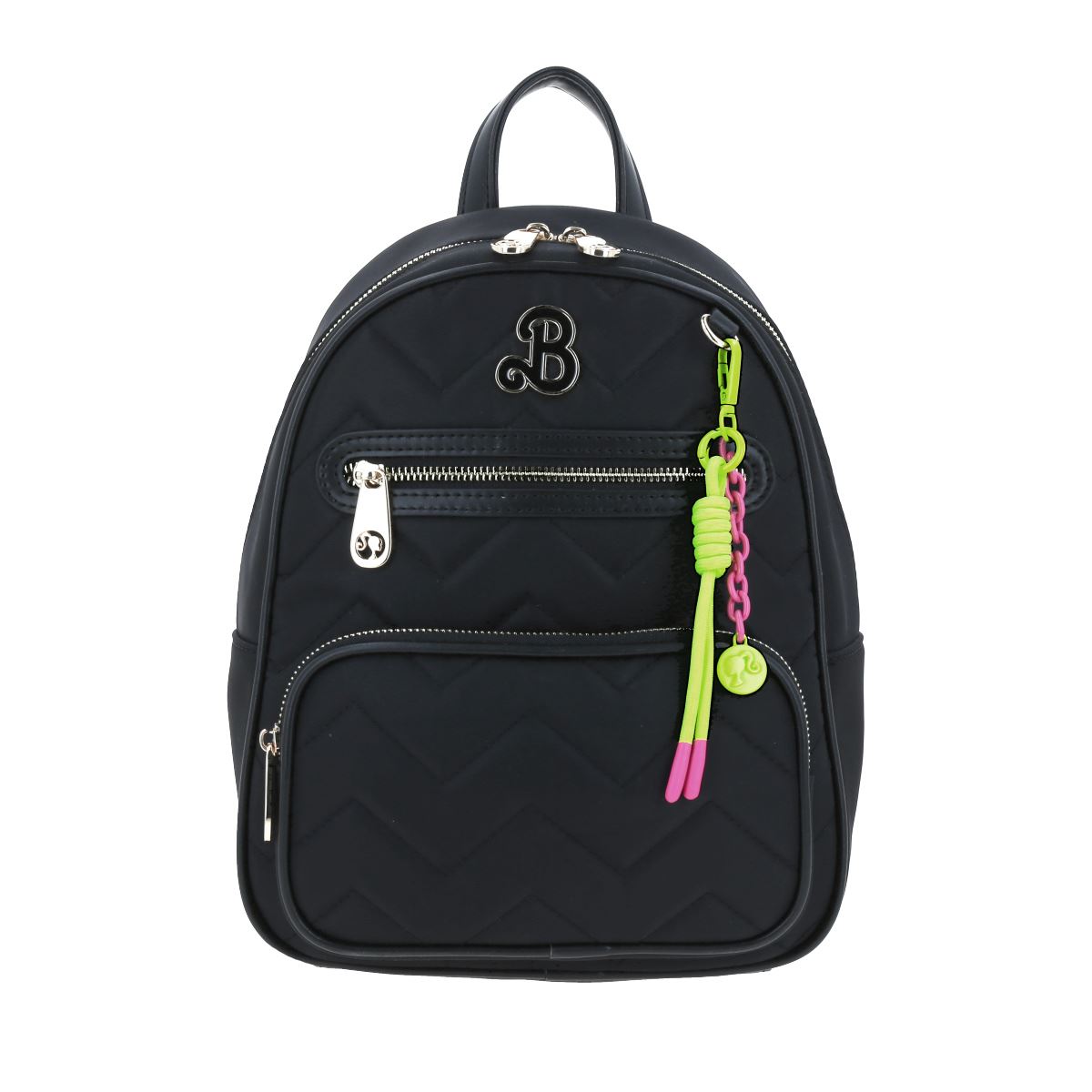 Mochila Mediana Color Negro Para Mujer Barbie X Gorett