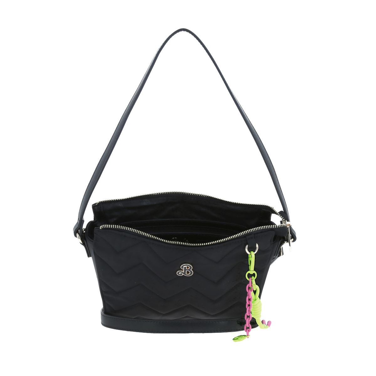 Bolso Baguette Color Negro Para Mujer Barbie X Gorett
