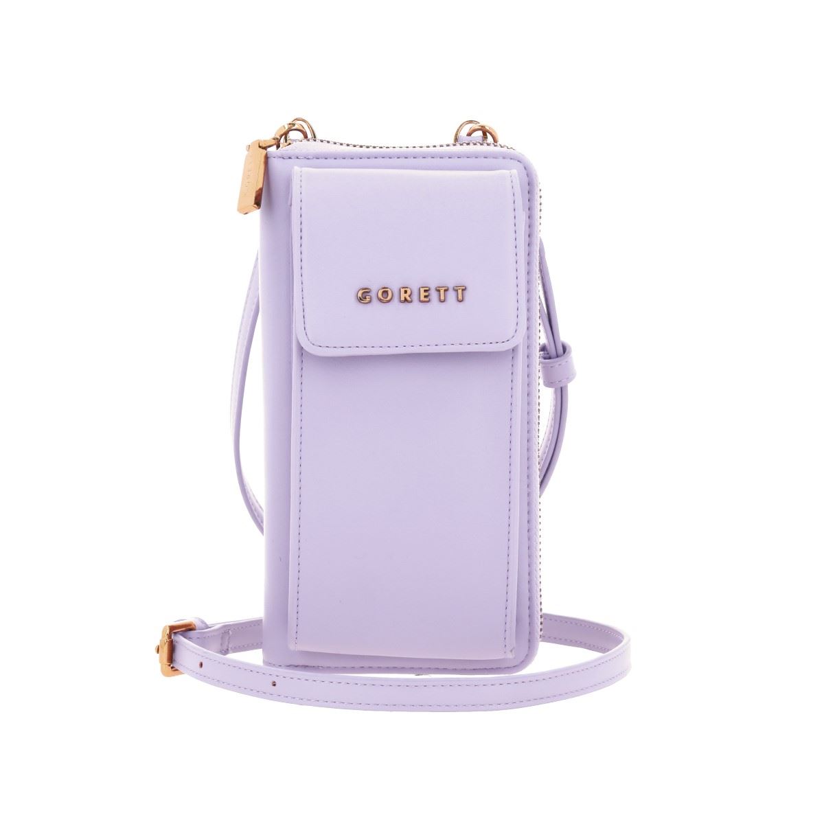 Cartera Porta Celular de Dama Crossbody Lila Gorett