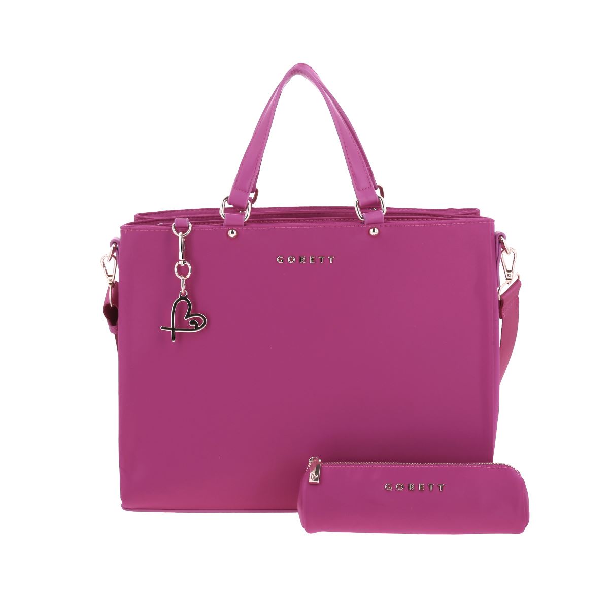 Bolso Satchel Gorett Rosa para Mujer