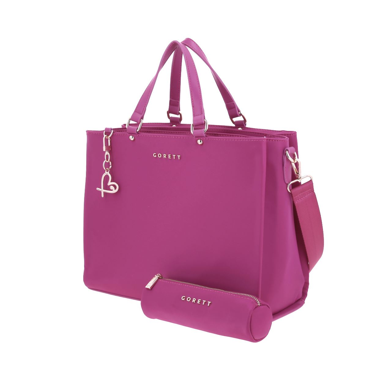 Bolso Satchel Gorett Rosa para Mujer