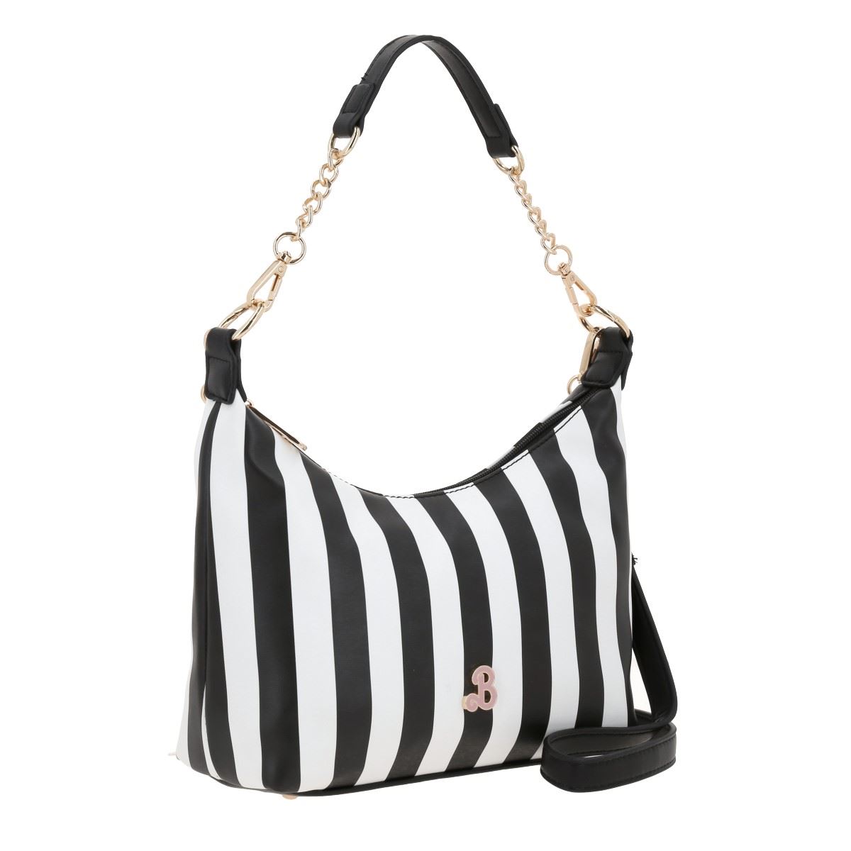 Bolso Baguette Barbie by Gorett Negro para Mujer