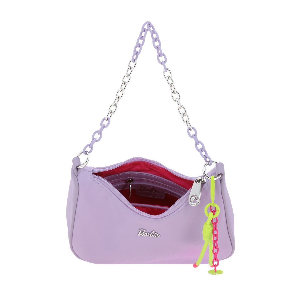 Bolso Baguette Barbie By Gorett Lila para Mujer