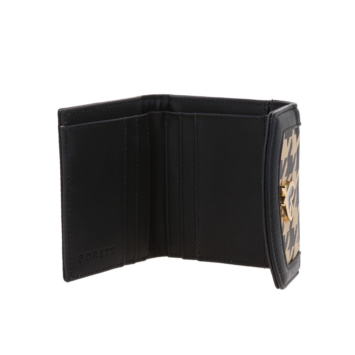 Cartera Tipo Sobre Gorett Negro para Mujer