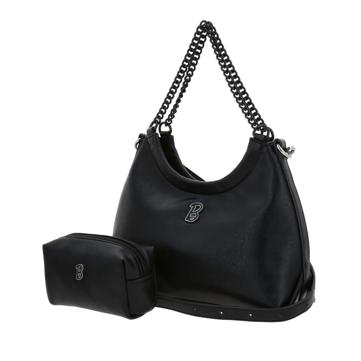 Bolso Baguette Barbie by Gorett Negro para Mujer