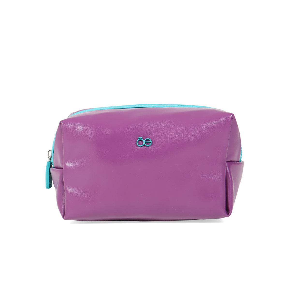 Cosmetiquera cloe cierre sencillo color morado modelo 4CSCI22991MOR