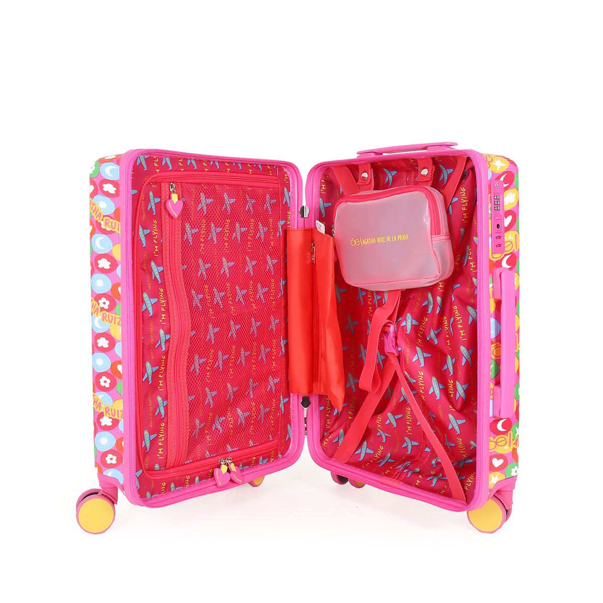 Maleta 20" Rosa Agata Ruiz De La Prada Cloe