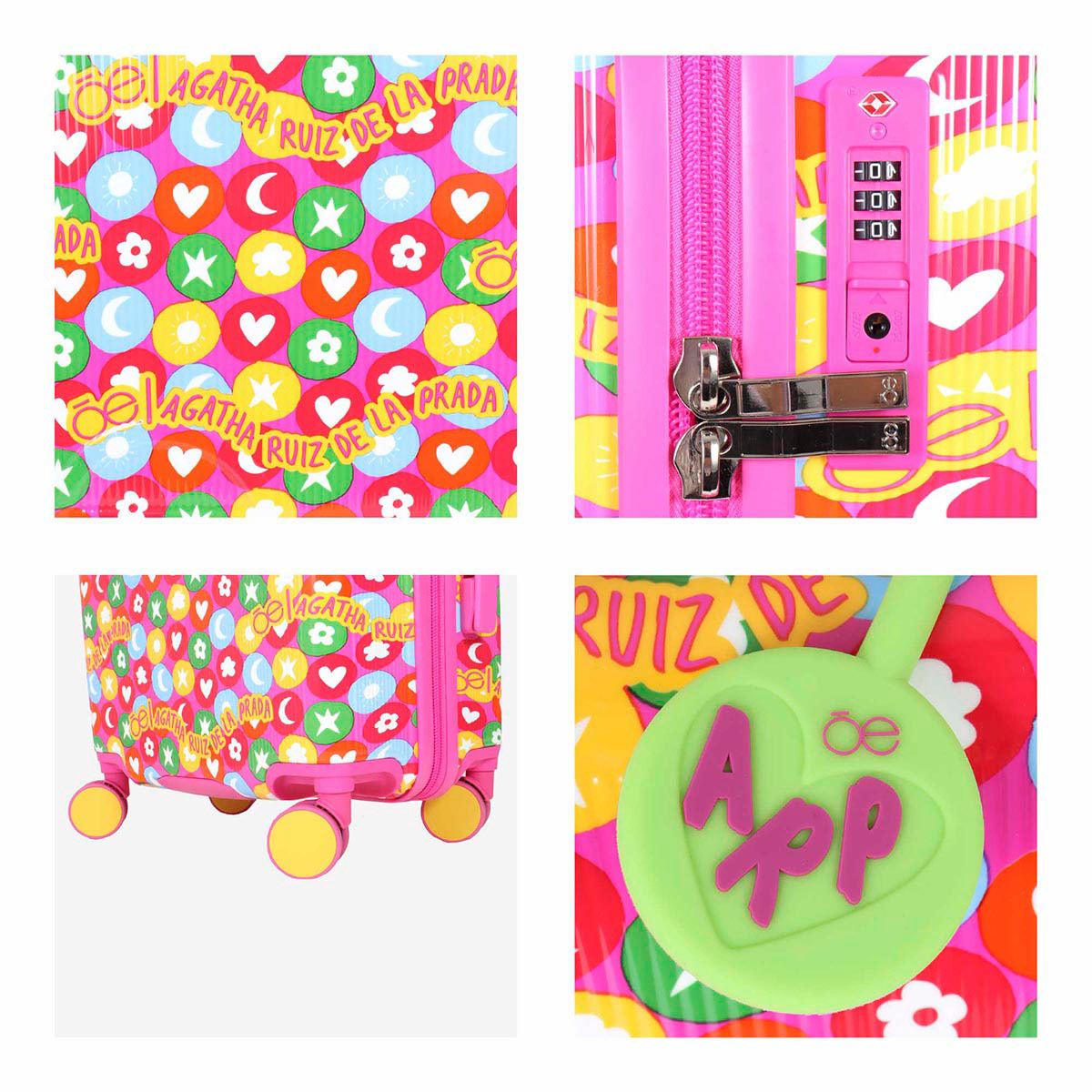 Maleta 20" Rosa Agata Ruiz De La Prada Cloe