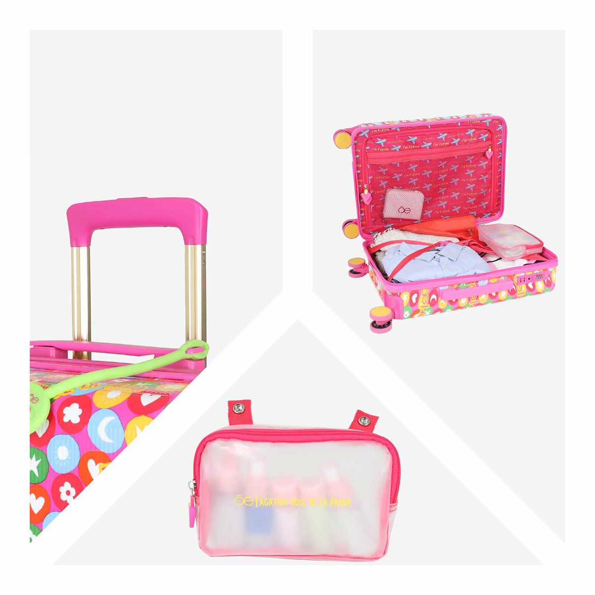 Maleta 20" Rosa Agata Ruiz De La Prada Cloe