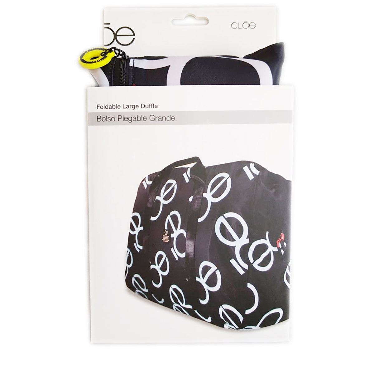 Duffle negra logo OE