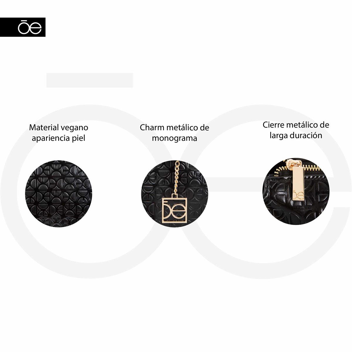 Bolso Cloe Tote Negro 1Blcp22113Neg