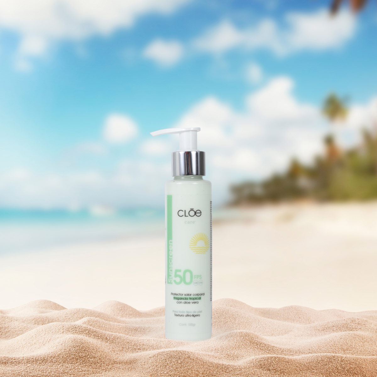 Protector solar corporal fps 50 con aloe 100 ml