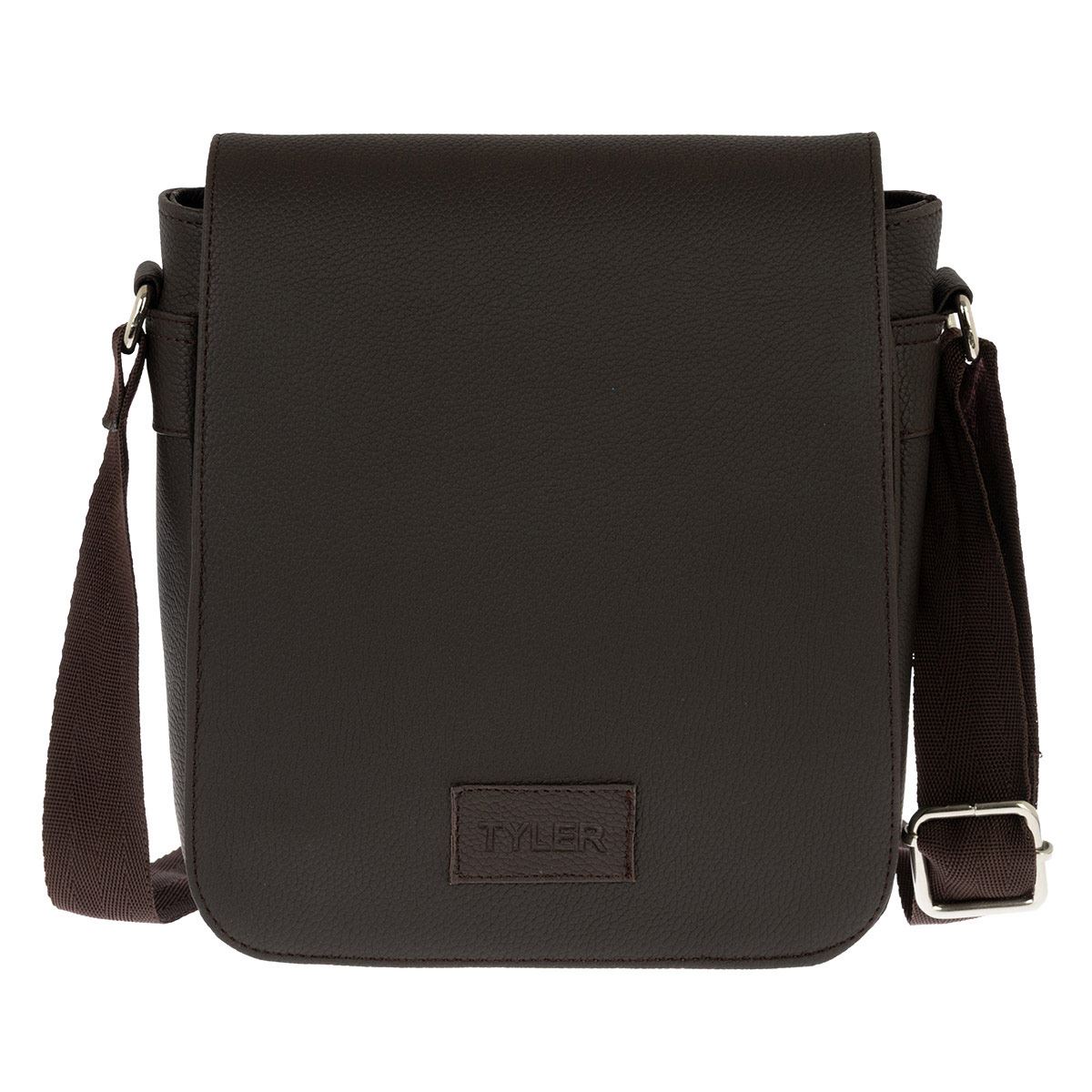 Bandolera Tyler café para hombre