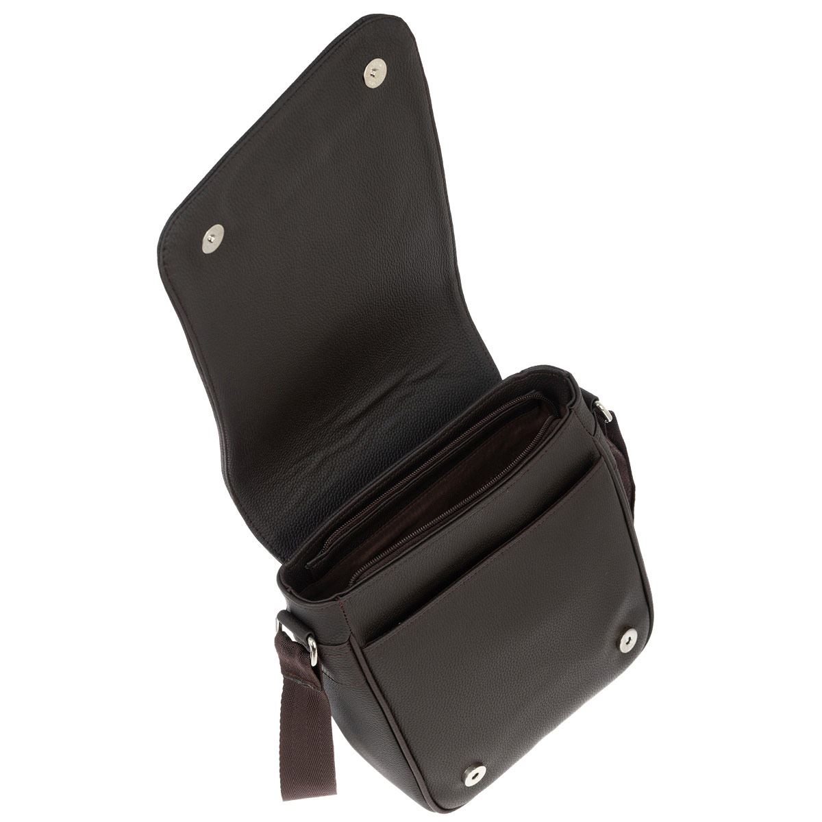 Bandolera Tyler café para hombre