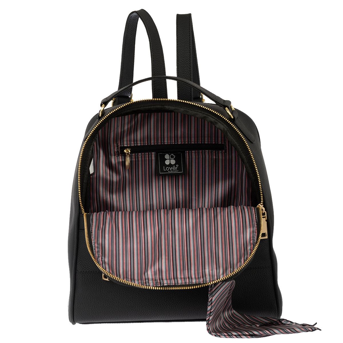 Bolsa Backpack Lover Negro para Mujer