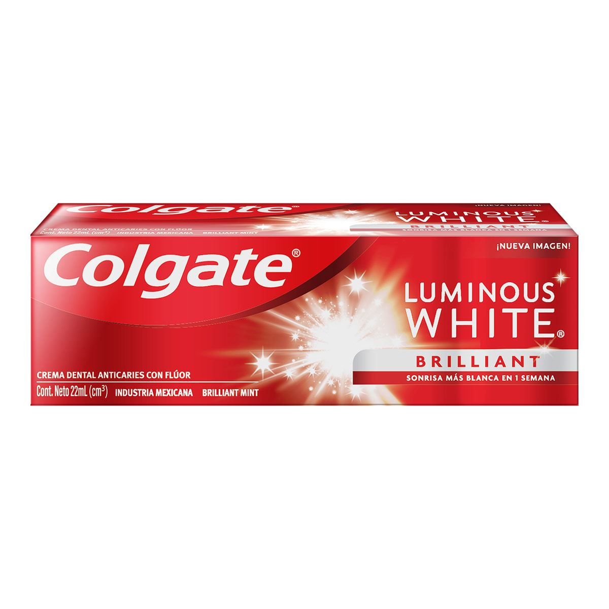 Crema Dental Colgate Luminous White 22 ml